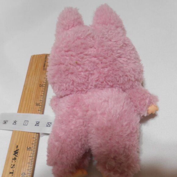 Pink Plush Monster Keychain - Picture 8 of 11